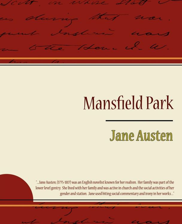 Produktbild: Mansfield Park