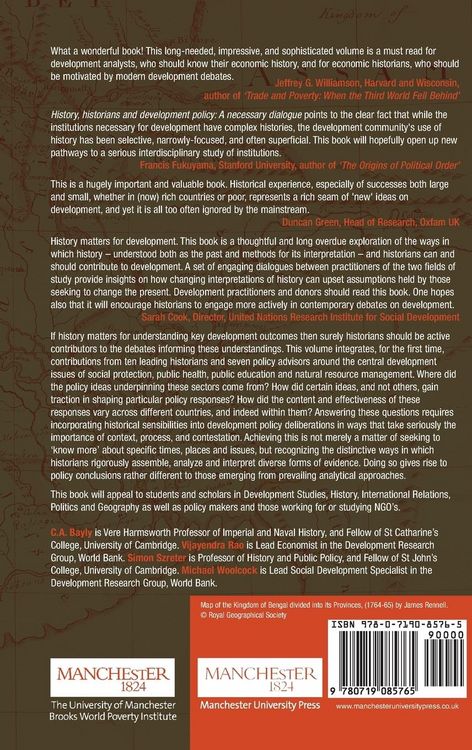 Produktbild: History, Historians and Development Policy
