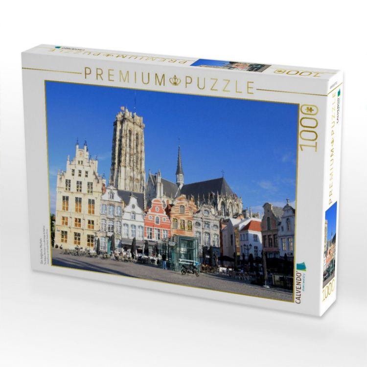 Produktbild: CALVENDO Puzzle Das belgische Mecheln | 1000 Teile Lege-Gr&ouml;&szlig;e 64x48cm Foto-Puzzle f&uuml;r gl&uuml;ckliche Stunden