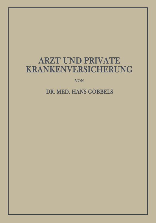 Produktbild: Arzt und Private Krankenversicherung
