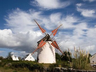 Produktbild: CALVENDO Puzzle Erdeven - Moulin de Narbon | 1000 Teile Lege-Gr&ouml;&szlig;e 64x48cm Foto-Puzzle f&uuml;r gl&uuml;ckliche Stunden