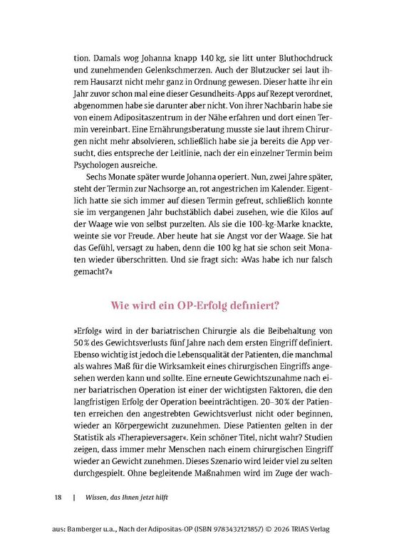 Produktbild: Nach der Adipositas-OP