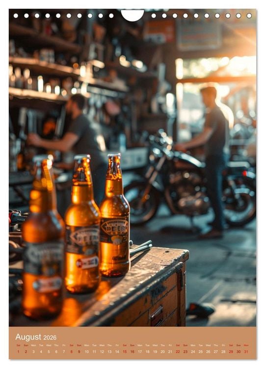 Produktbild: Prost German Beer (Wall Calendar 2026 DIN A4 portrait), CALVENDO 12 Month Wall Calendar