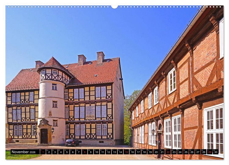 Produktbild: Hansestadt Salzwedel (hochwertiger Premium Wandkalender 2026 DIN A2 quer), Kunstdruck in Hochglanz