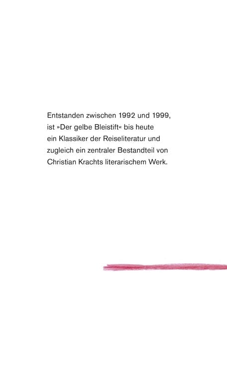 Produktbild: Der gelbe Bleistift