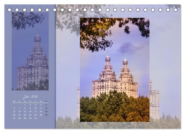 Produktbild: New York - einmal anders (Tischkalender 2026 DIN A5 quer), CALVENDO Monatskalender