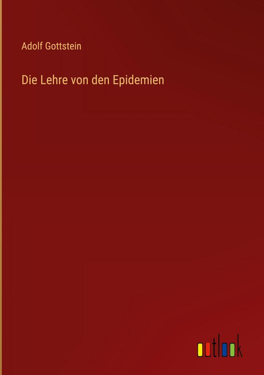 Produktbild: Die Lehre von den Epidemien