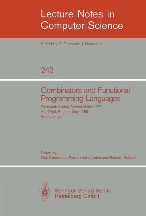 Produktbild: Combinators and Functional Programming Languages