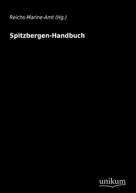 Produktbild: Spitzbergen-Handbuch