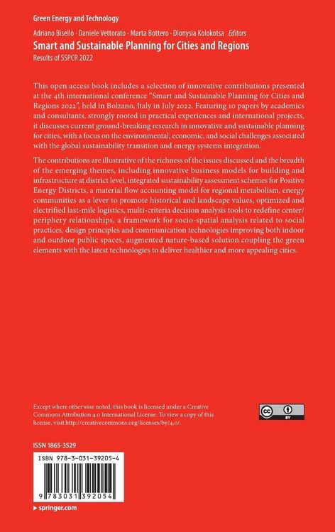 Produktbild: Smart and Sustainable Planning for Cities and Regions