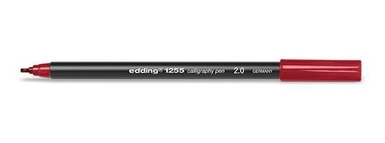 Produktbild: Kalligrafie-Stift edding 1255 calligraphy pen, 2,0 mm, karmesin