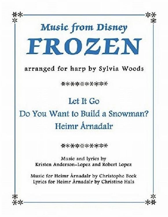 Produktbild: Music from Disney's Frozen for Harp