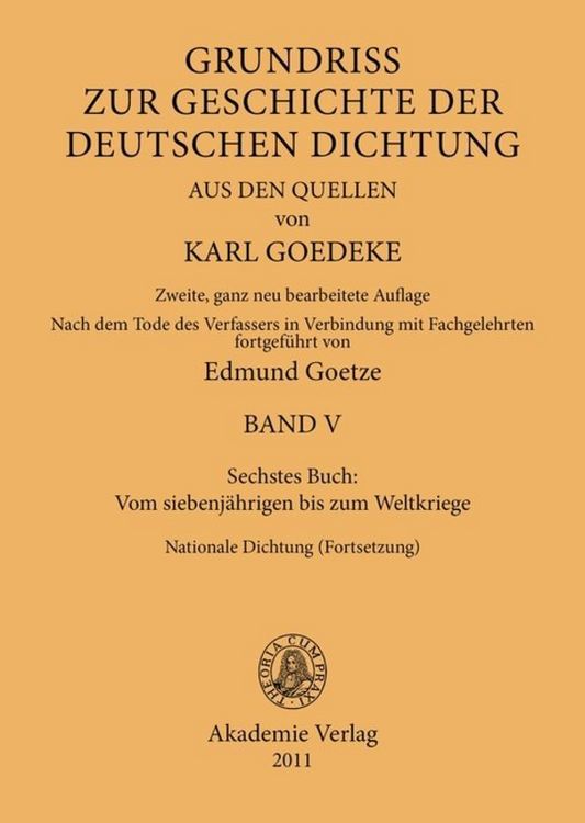Produktbild: Sechstes Buch: Vom siebenj&auml;hrigen bis zum Weltkriege