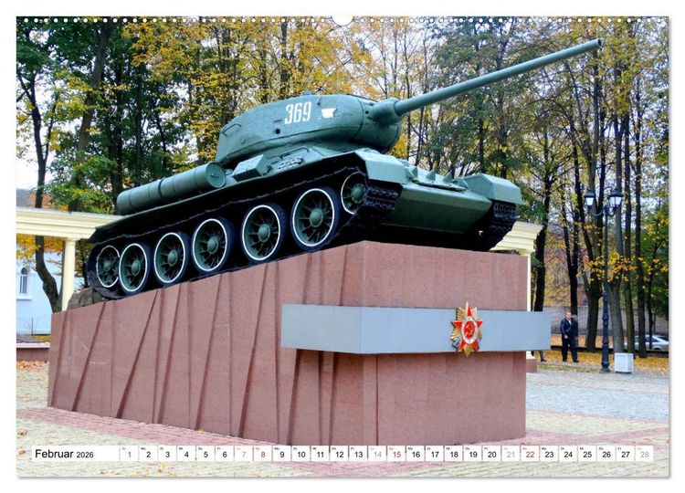 Produktbild: Back to the USSR - Sowjet-Nostalgie in Russland (hochwertiger Premium Wandkalender 2026 DIN A2 quer), Kunstdruck in Hochglanz