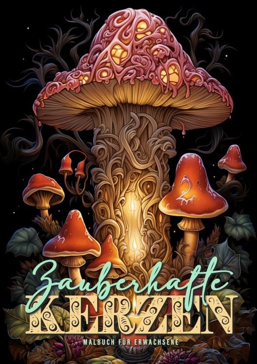 Produktbild: Zauberhafte Kerzen Malbuch f&uuml;r Erwachsene
