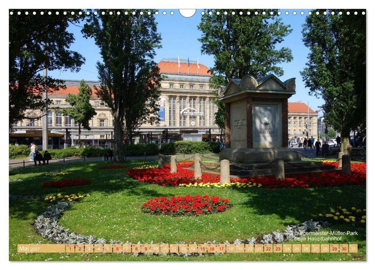 Produktbild: Mein Leipzig lob ich mir... (Wandkalender 2027 DIN A3 quer), CALVENDO Monatskalender