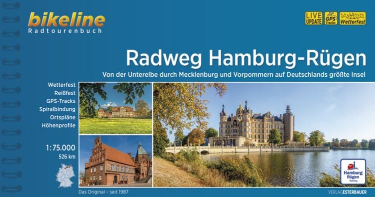 Produktbild: Radfernweg Hamburg-R&uuml;gen