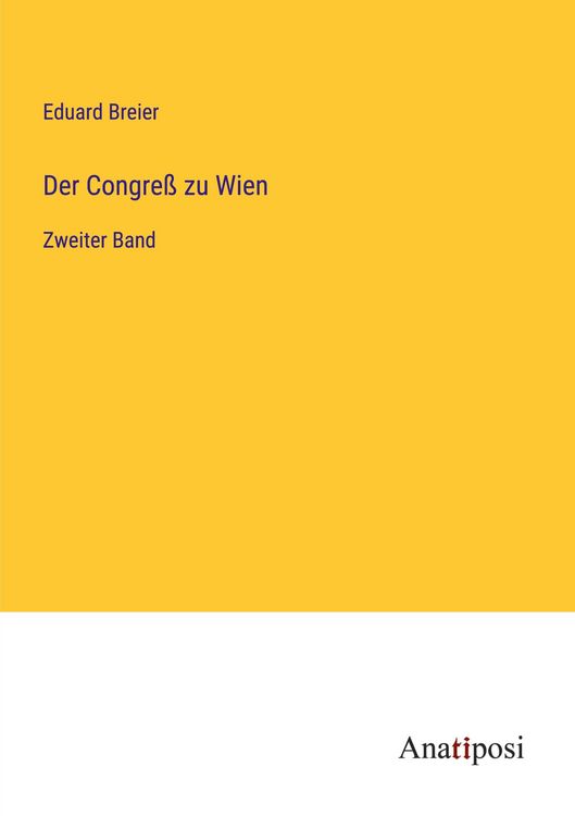 Produktbild: Der Congre&szlig; zu Wien