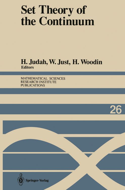 Produktbild: Set Theory of the Continuum