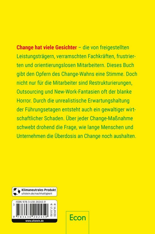 Produktbild: Change mich am Arsch