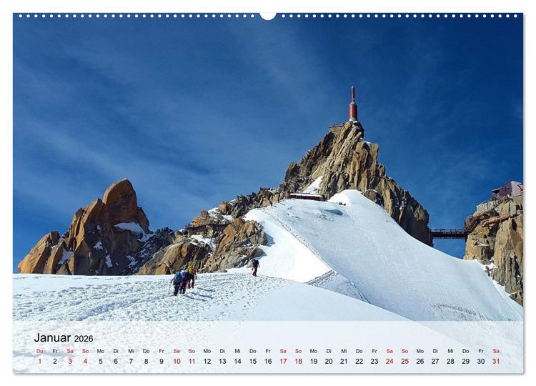 Produktbild: Gipfelabenteuer - wenn der Berg ruft (hochwertiger Premium Wandkalender 2026 DIN A2 quer), Kunstdruck in Hochglanz