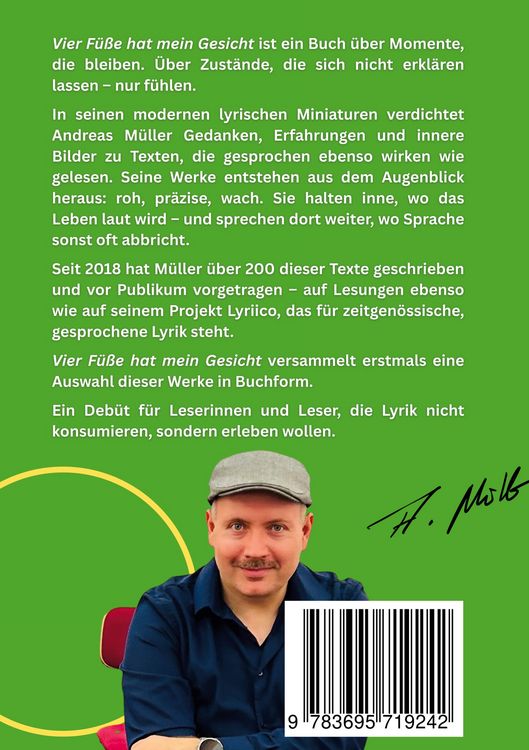 Produktbild: Vier F&uuml;&szlig;e hat mein Gesicht