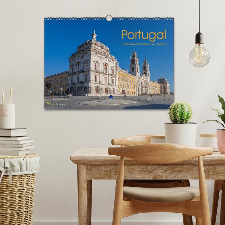 Produktbild: Portugal - Eindrucksvolle Aufnahmen von fotofussy (Wandkalender 2026 DIN A3 quer), CALVENDO Monatskalender