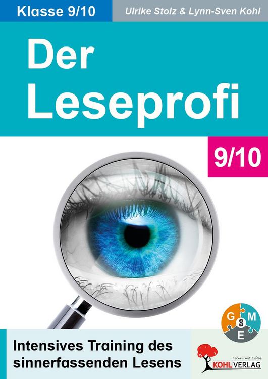 Produktbild: Der Leseprofi / Lesetraining Klasse 9-10