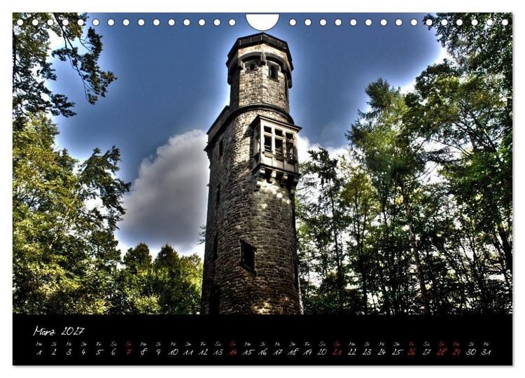 Produktbild: Wuppertal - Stadt der Schwebebahn in HDR (Wandkalender 2027 DIN A4 quer), CALVENDO Monatskalender