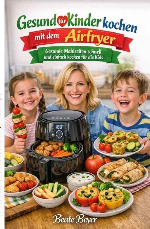 Produktbild: Gesund f&uuml;r Kinder kochen mit dem Airfryer