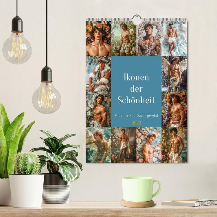 Produktbild: Ikonen der Sch&ouml;nheit (Wandkalender 2026 DIN A4 hoch), CALVENDO Monatskalender