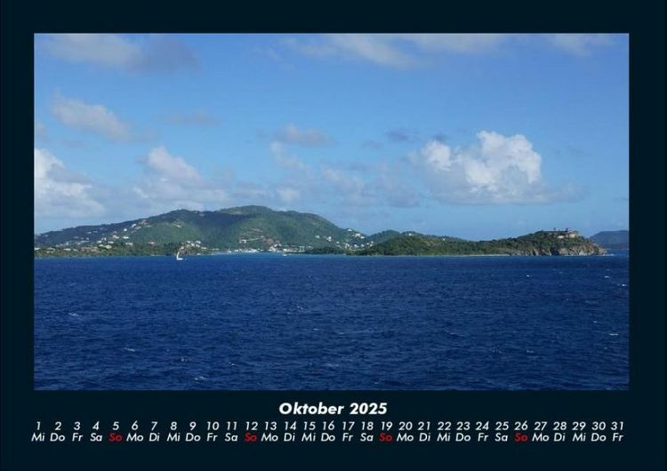Produktbild: Meereslandschaften 2025 Fotokalender DIN A4
