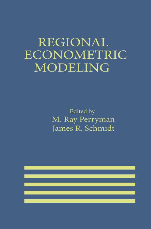 Produktbild: Regional Econometric Modeling