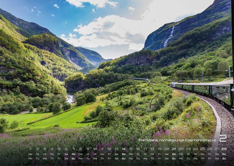 Produktbild: Norwegen &ndash; Im Land der Fjorde - 2027 - Kalender DIN A3