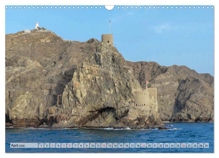 Produktbild: Oman - Zauberhafte Landschaften (Wandkalender 2026 DIN A3 quer), CALVENDO Monatskalender