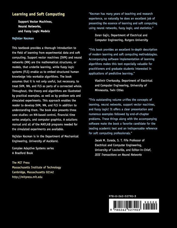 Produktbild: Learning and Soft Computing