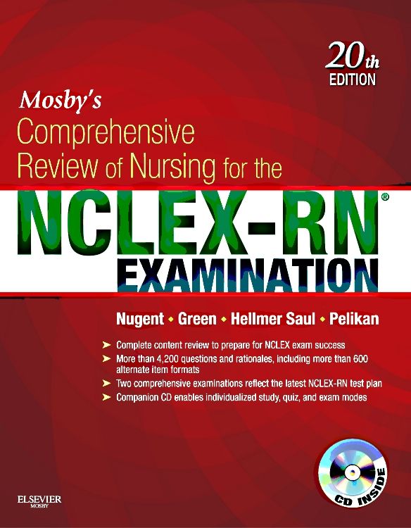 Produktbild: Nugent, P: Mosby's Comprehensive Review of Nursing for the N