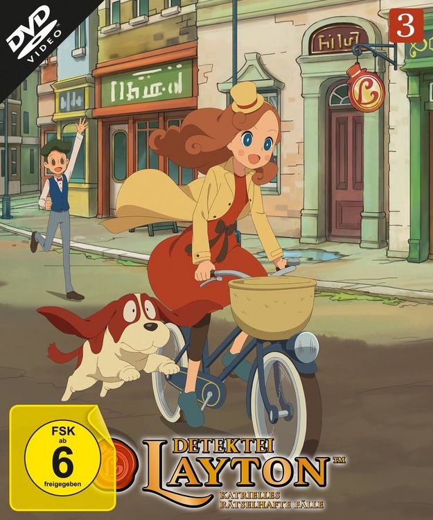 Produktbild: Detektei Layton - Katrielles r&auml;tselhafte F&auml;lle: Volume 3 (Episode 21-30) [2 DVDs]