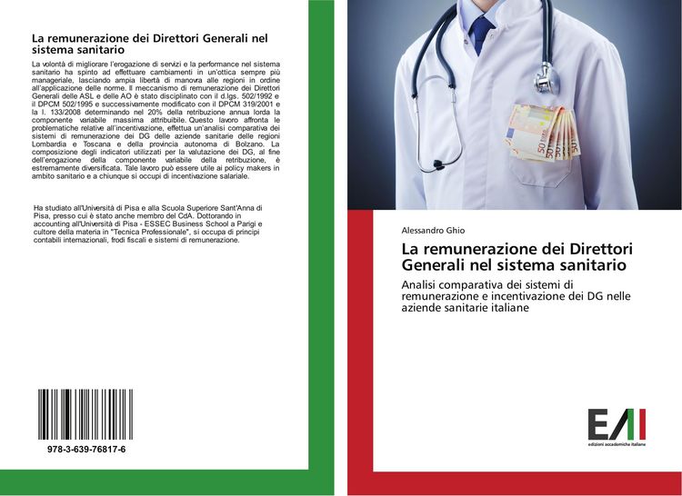 Produktbild: La remunerazione dei Direttori Generali nel sistema sanitario