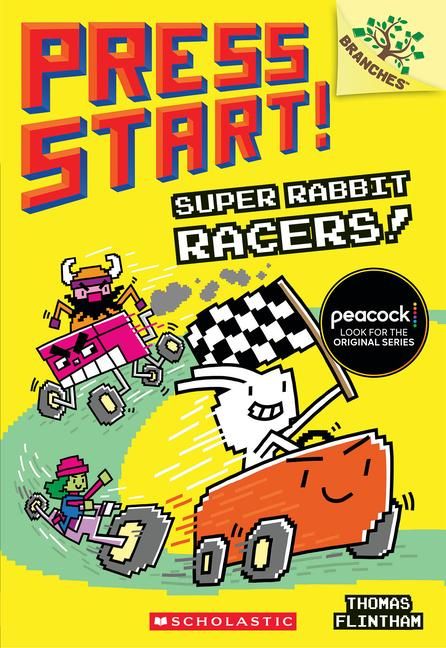 Produktbild: Super Rabbit Racers!: A Branches Book (Press Start! #3)