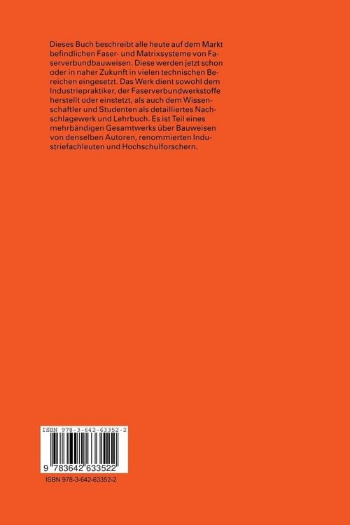 Produktbild: Faserverbundbauweisen