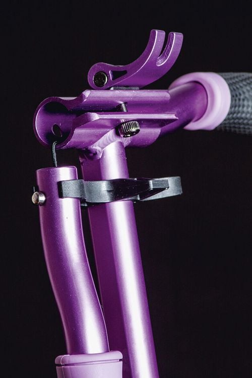 Produktbild: SIX DEGREES Aluminium Scooter 205 mm lila