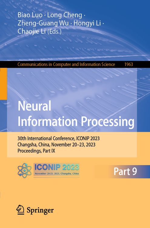 Produktbild: Neural Information Processing