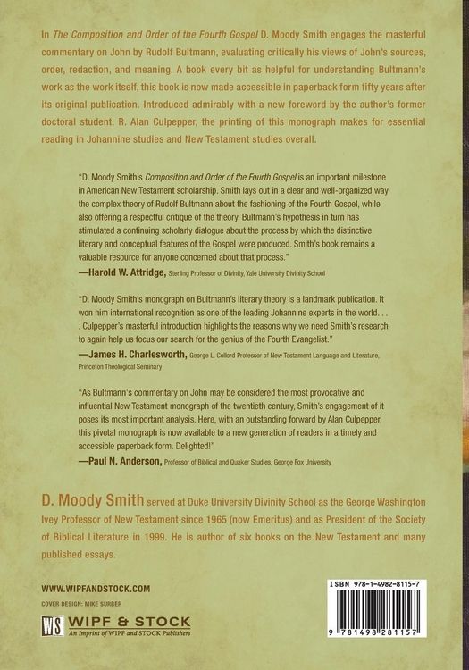 Produktbild: The Composition and Order of the Fourth Gospel