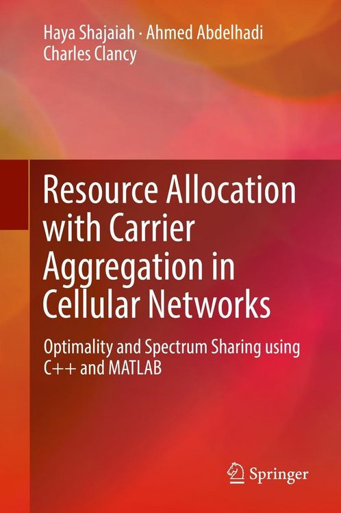 Produktbild: Resource Allocation with Carrier Aggregation in Cellular Networks