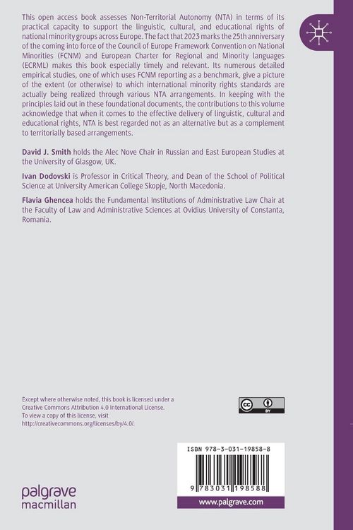 Produktbild: Realising Linguistic, Cultural and Educational Rights Through Non-Territorial Autonomy