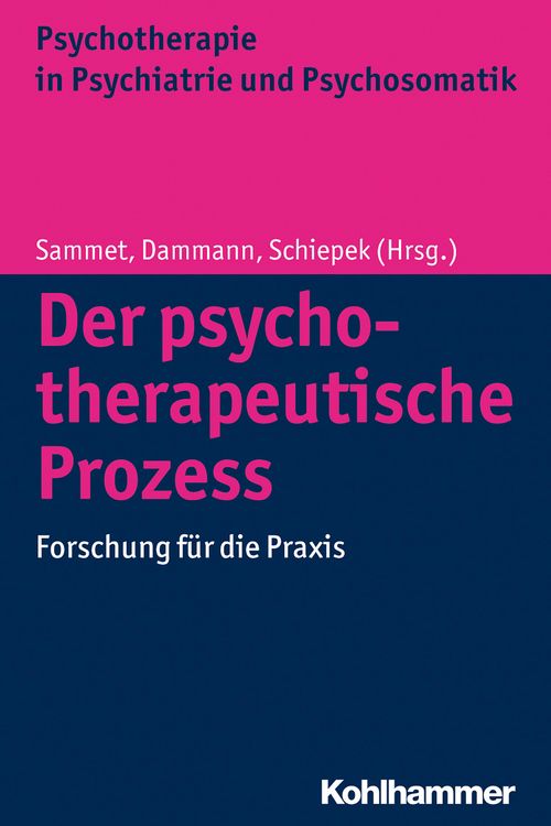 Produktbild: Der psychotherapeutische Prozess
