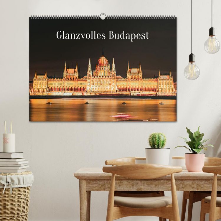 Produktbild: Glanzvolles Budapest (Wandkalender 2027 DIN A2 quer), CALVENDO Monatskalender