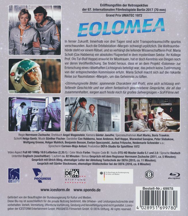 Produktbild: Eolomea - HD-Remastered