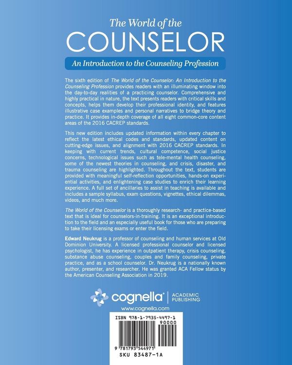 Produktbild: The World of the Counselor